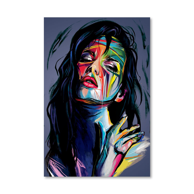 Abstract Woman Canvas