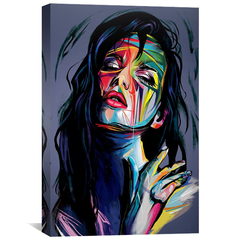 Abstract Woman Canvas