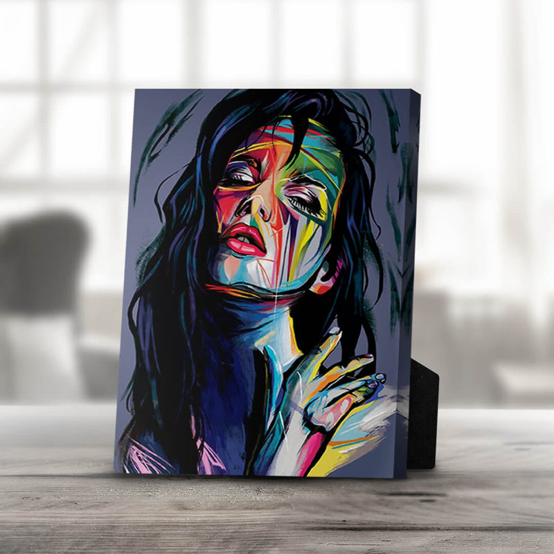 Abstract Woman Desktop Canvas