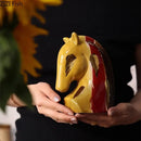 GobekUsa Ceramic Vase Plant Pots: Creative Floral Arrangement Ornaments for Aesthetic Room Decor