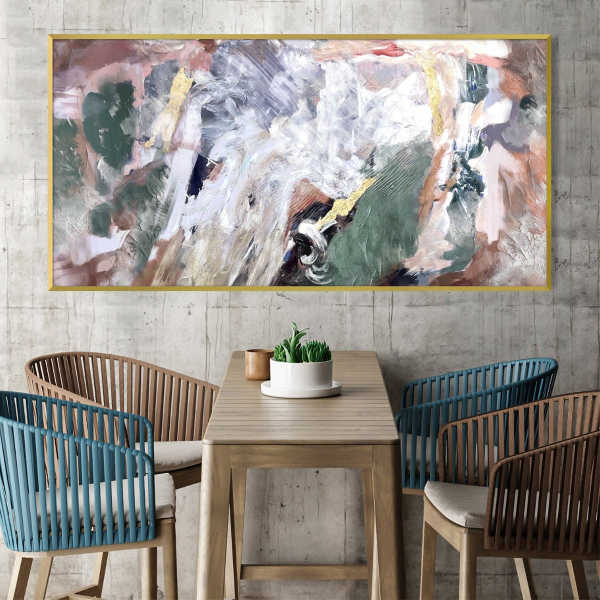Abstracted Paint Canvas, photo 2 of 8