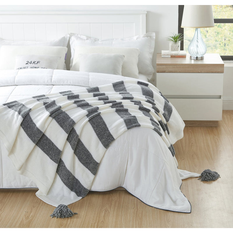 Mara 4 Corner Tassel Throw
