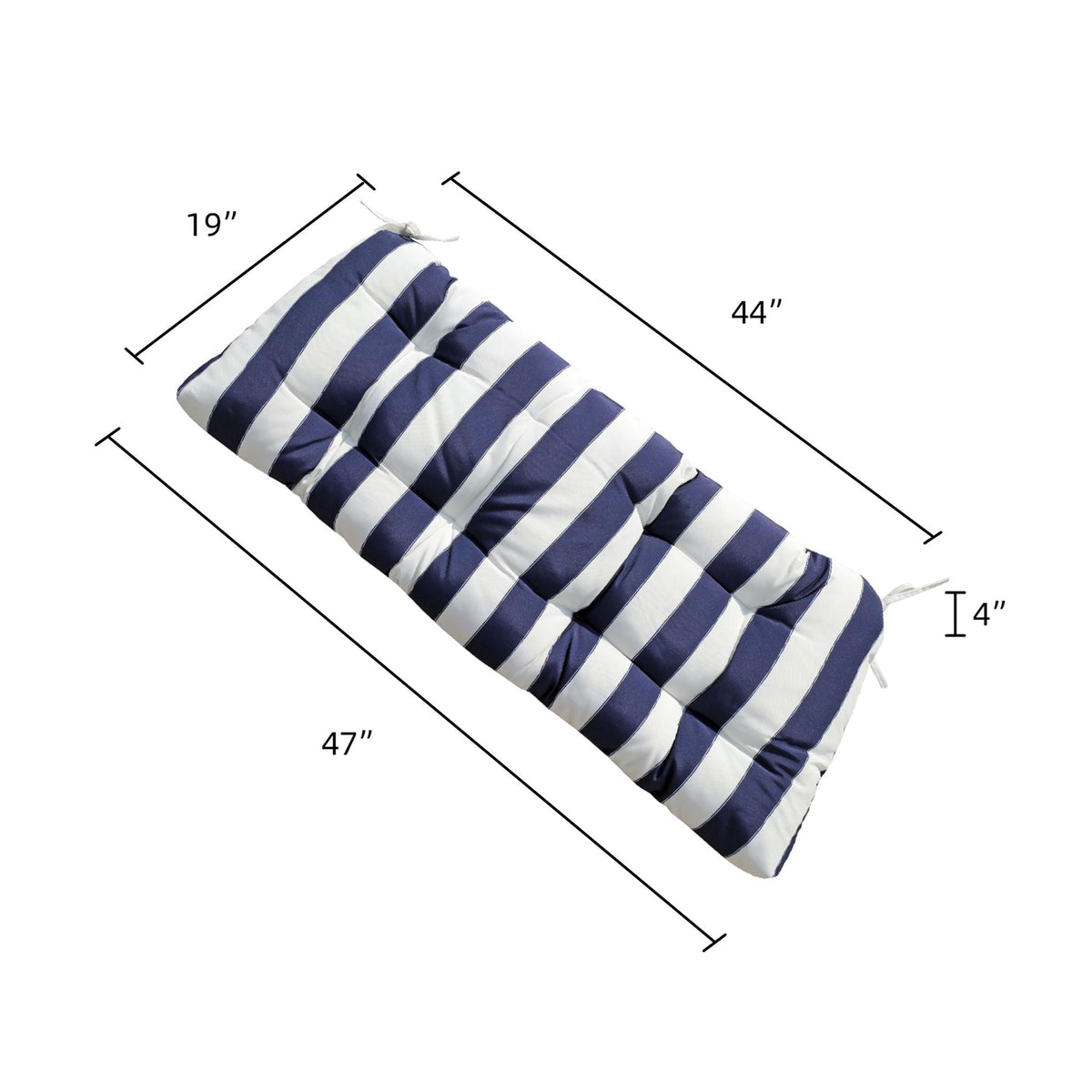 Outdoor Bench Cushions & Weather-Resistant Fabric, photo 14 of 16