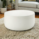 Dustan - Natural Coffee Table - White by HouseOfZazla