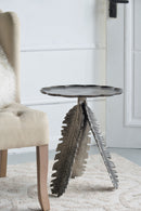 Leaf Side Table - Silver by HouseOfZazla