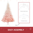 HOMCOM 6ft Unlit Spruce Artificial Christmas Tree