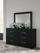 Maeling - Six Drawer Dresser by Unique Piece Furniture