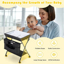 Portable Adjustable Height Newborn Nursery Organizer with by LJGDeals