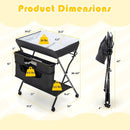 Portable Adjustable Height Newborn Nursery Organizer with by LJGDeals