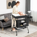 Portable Adjustable Height Newborn Nursery Organizer with by LJGDeals