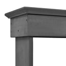 Topmax 66'' Large Outdoor Farmhouse Wooden Potting Bench Table