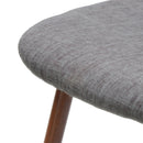 Elegant Dining Chair Set With Fabric by HouseOfZazla