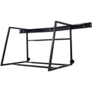 Heavy Duty Adjustable Garage Wall Multi-Tire Rack Storage - Black by HouseOfZazla