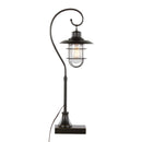 Landen - Contemporary Task Lamp (Set of 2) - Oil Rubbed Bronze / Clear