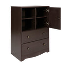 23.2" Wide 2 - Drawer Storage Cabinet