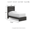 Hollivern - Panel Bed