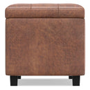 Cosmopolitan - Upholstered Storage Ottoman by HouseOfZazla