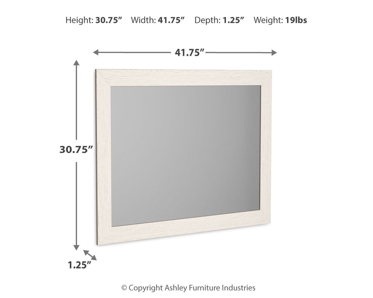 Stelsie - Bedroom Mirror - White, photo 2 of 4