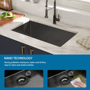 Undermount Kitchen Sink 16 Gauge Single Bowl Stainless Steel