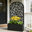 Curved Raised Garden Bed, Generous Planter Box, Versatile Garden Box by HouseOfZazla