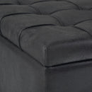 Harrison - Upholstered Coffee Table Storage Ottoman by Unique Piece Furniture