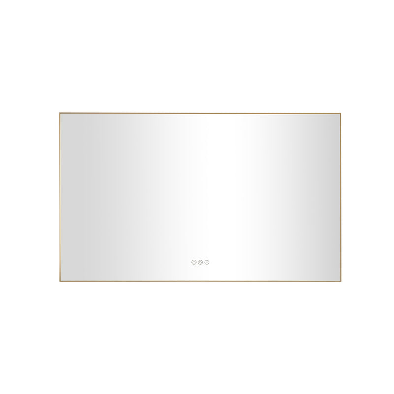 60x 36Inch LED Mirror Bathroom Vanity Mirror with Back Light, Wall Mount Anti-Fog Memory Large Adjustable Vanity Mirror