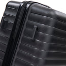 4-Piece Luggage Set with Cosmetic Case in Blue