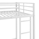 Metal Bunk Bed, Low Bunk Bed With Ladder by Unique Piece Furniture