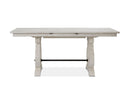 Bronwyn - Rectangular Counter Dining Table - Alabaster