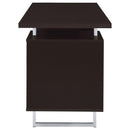 2 Drawer Floating Top Office Desk