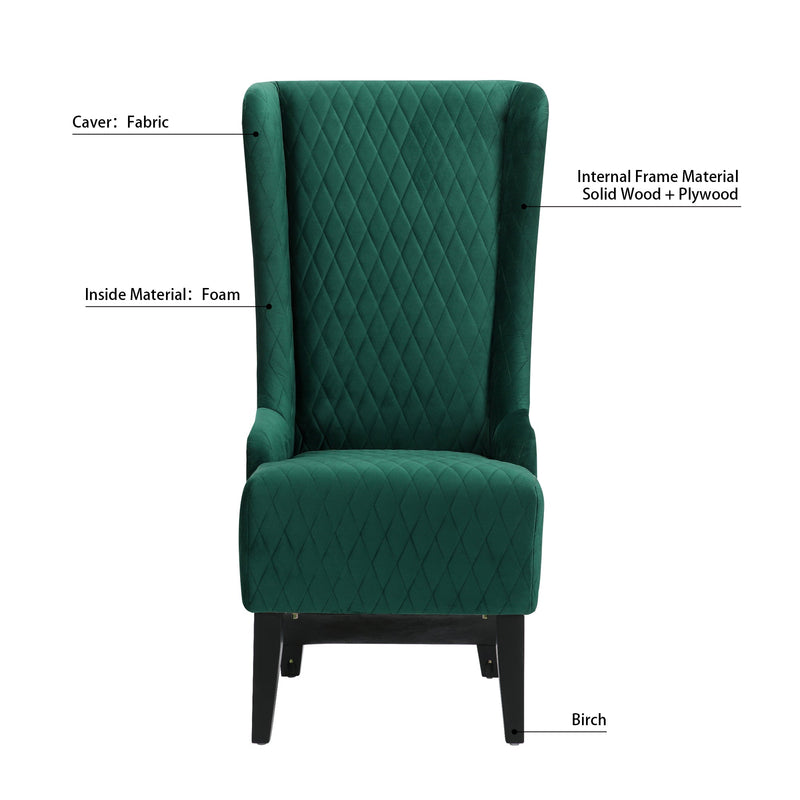 23.03" Wide Wing Back Chair, Side Chair for Living Room