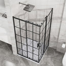 Goodyo Corner Shower Door - 36" D x 36" W x 72" H