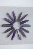 Grace Purple Agate Shadow Boxes Wall Art Set of 2 - Multicolor