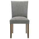Paxton Upholstered Dining Side Chair Grey (Set of 2)