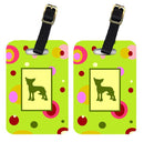 Chinese Crested Luggage Tag