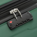 2 Piece Luggage Set With Bags Expanable Spinner Wheels ABS Lightweight Suitcase With Tsa Lock 20" / 24" by HouseOfZazla