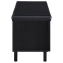 Clackamas - 2 Door Storage Bench With Padded Seat