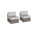 Stylish Entertainment Sectional Set, Outdoor Living