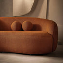Drake - Japandi Style Curvy Boucle Sofa by Unique Piece Furniture