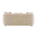 Keith - Sofa With 3 Pillows, Living Room Seating - Beige by HouseOfZazla