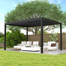 Louver Pergola Aluminium Frame & Louvers by HouseOfZazla