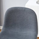 Modern Bar Chair Rounded Backrest (Set of 2) by HouseOfZazla