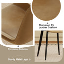 Modern Dining Chair With Carbon Steel Legs by Unique Piece Furniture