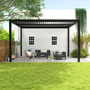 Premium Louver Pergola Aluminium Frame & Louvers by Unique Piece Furniture