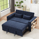 Pull-Out Sofa Bed Convertible Couch With Adjustable Backrest For Living Room by HouseOfZazla