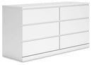 Onita - Six Drawer Dresser by Unique Piece Furniture