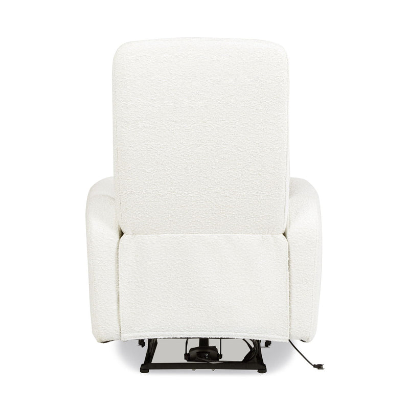 Bloomy - High Back Power Recliner Motion Chair - Chiffon White, photo 8 of 11