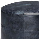 Connor - Handcrafted Round Pouf by HouseOfZazla