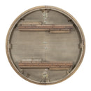 5-Piece Retro Functional Dining Set, 1 Extendable Table with a 16-inch Leaf and 4 Upholstered Chairs for Dining Room and Kitchen (Walnut)