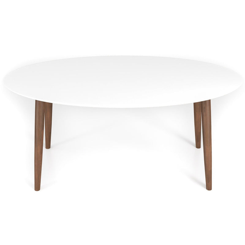 Ada - Mid-Century Modern Style Oval Dining Table, photo 11 of 16